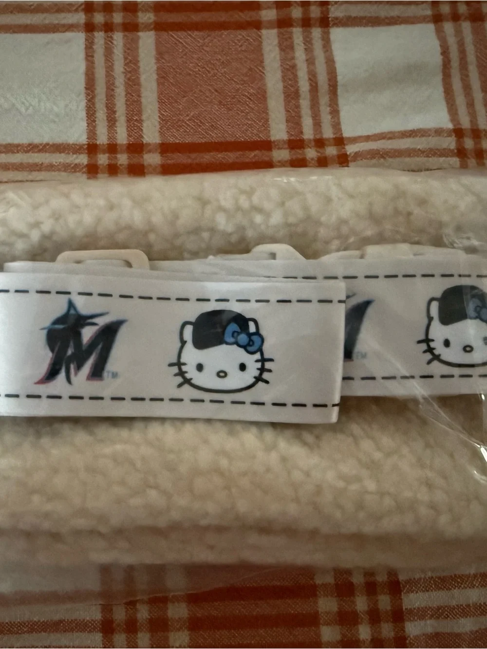 Hello Kitty x Miami Marlins Sherpa Belt Bag